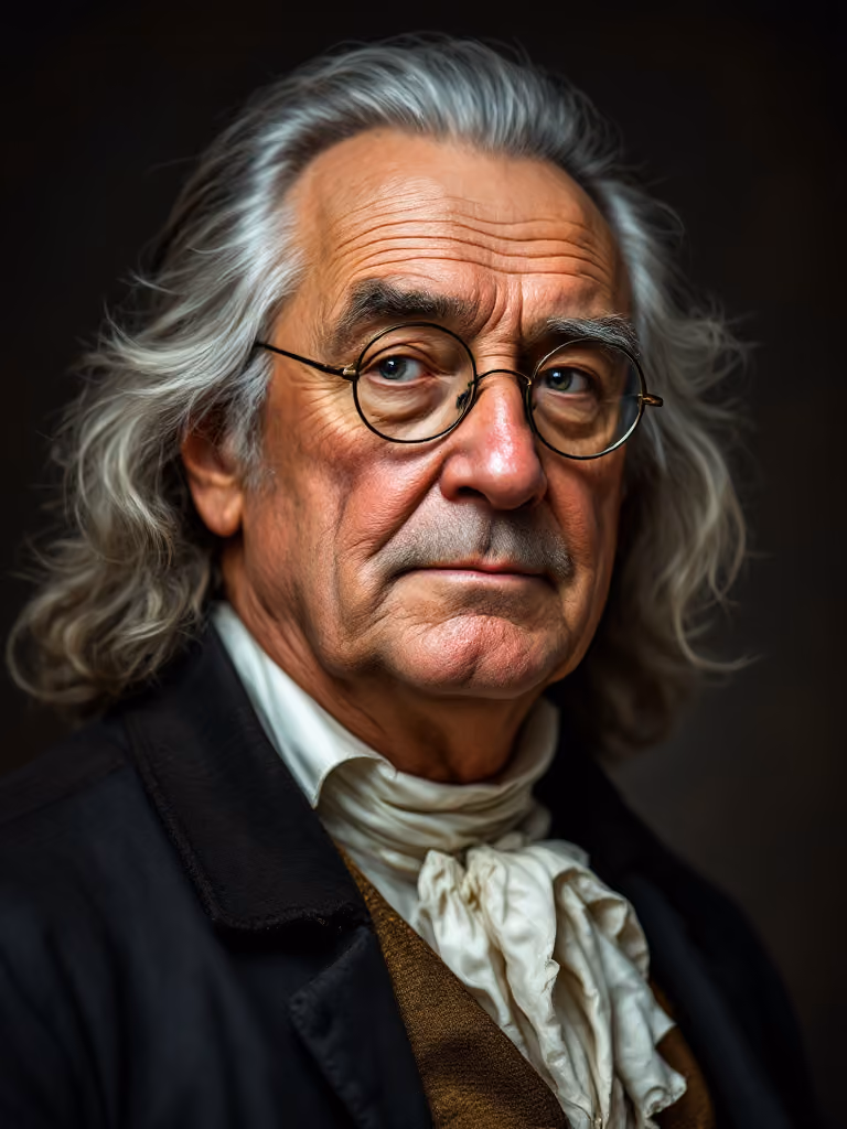 Portrait of Benjamin Franklin