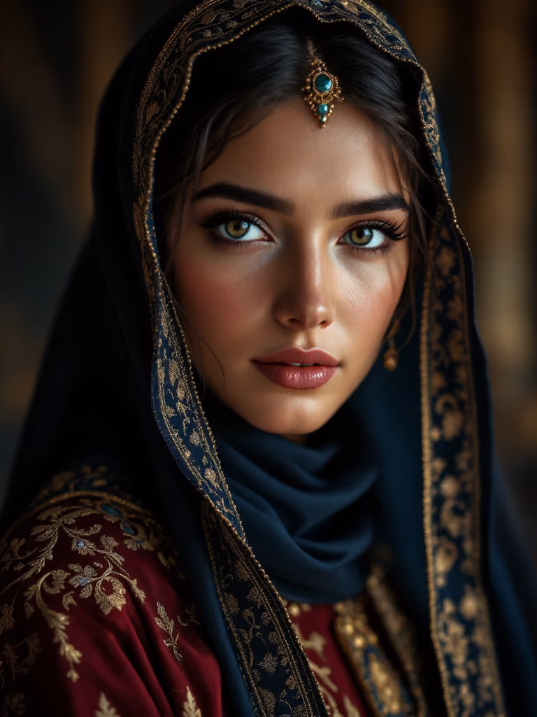 Portrait of Scheherazade